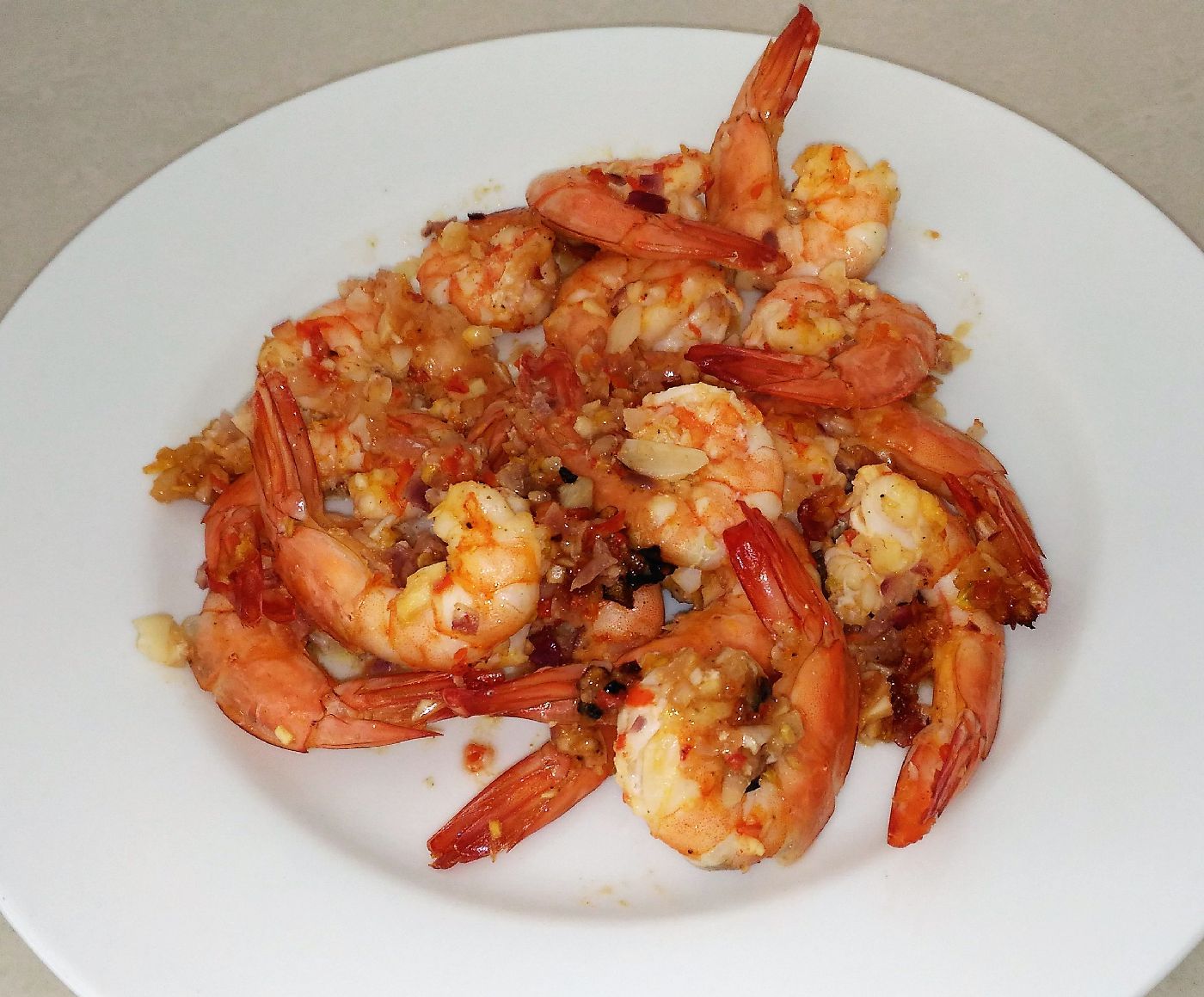 Baked Garlic Shrimp