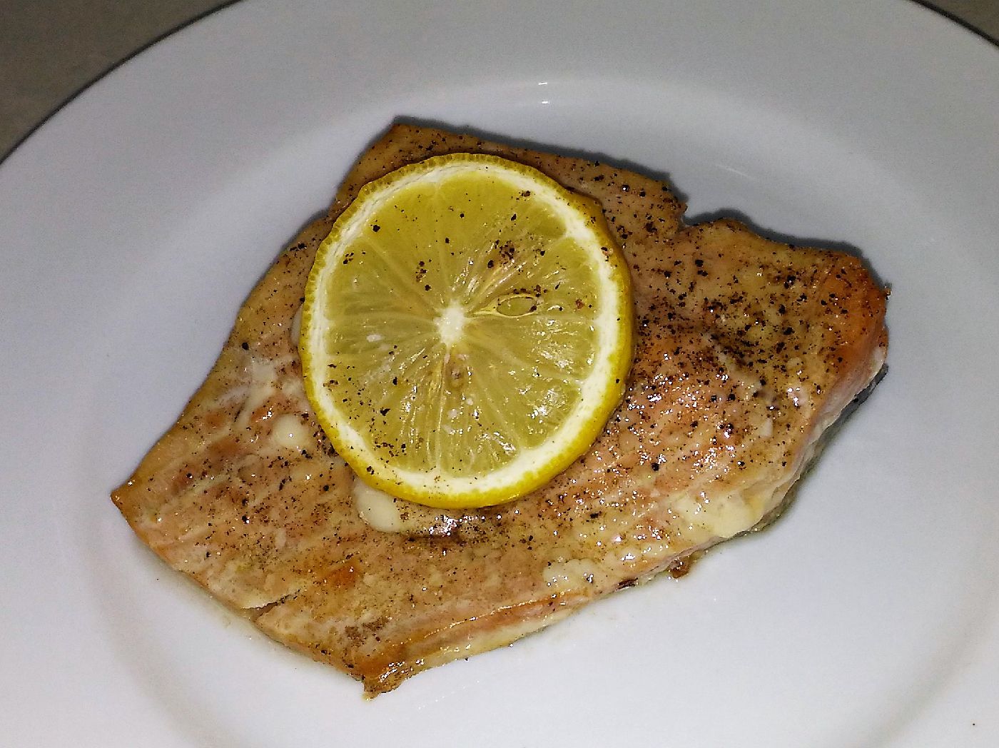 Baked Lemon Salmon