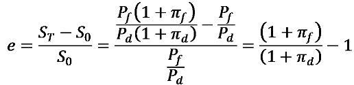 The Relative PPP