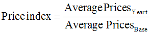 The price index