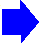 Blue arrow