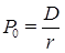 Calculating a stock price as a perpetuity