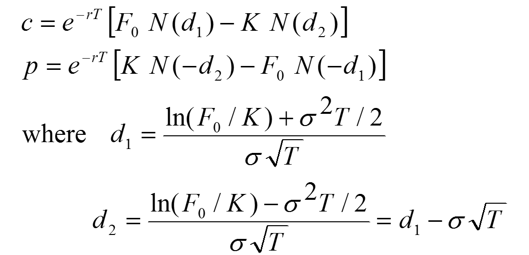 Black's equations